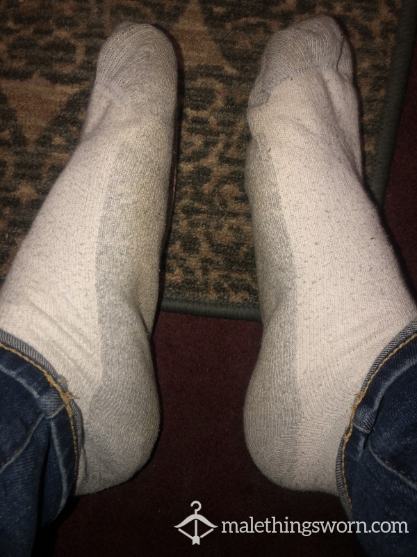 1 Week Worn Hanes Socks