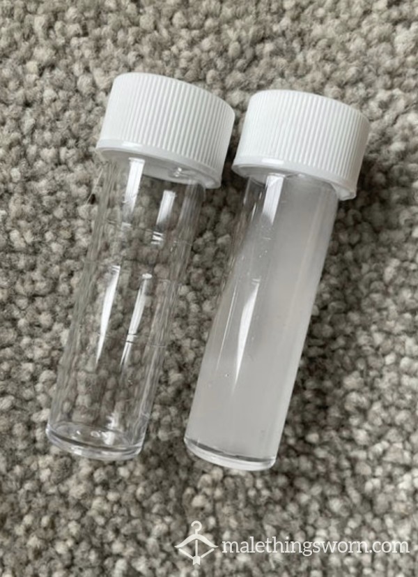 10ml Vial Filled With Cum, Piss Or Spit