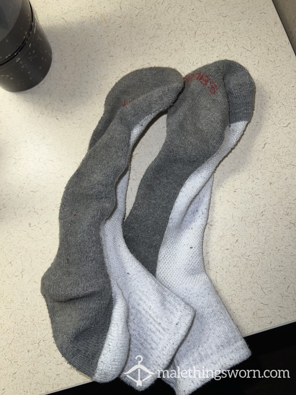 2 Day Old Worn Socks!  Worked Out In And RIPE 😍