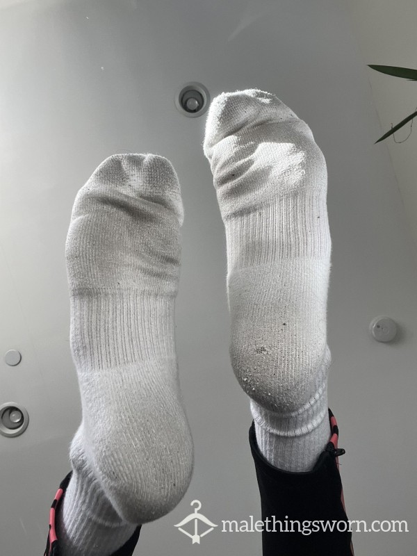 2 Day Wear White Nike Socks