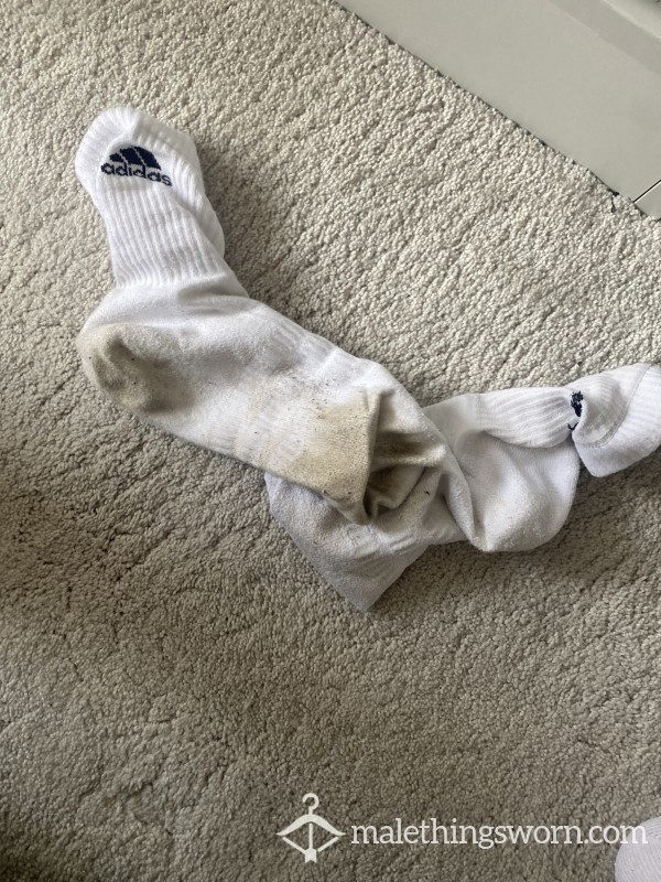 2 Day Worn Stinky Sweaty Sports Socks