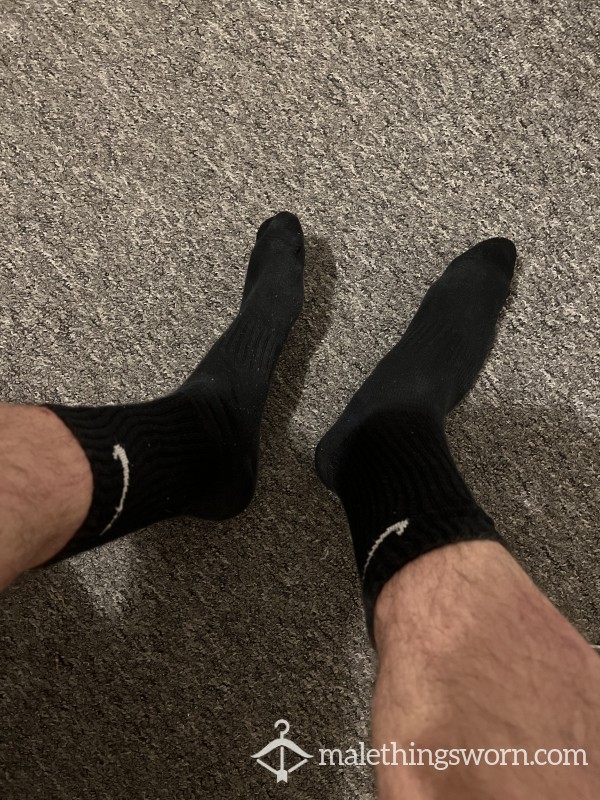 2 Sweaty Gym Sessions, 1 Pair Of Nike Socks
