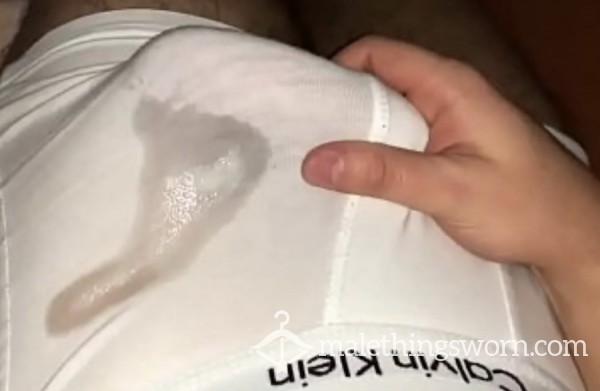 3 Day Worn Boxers, Cum And Strong Scent