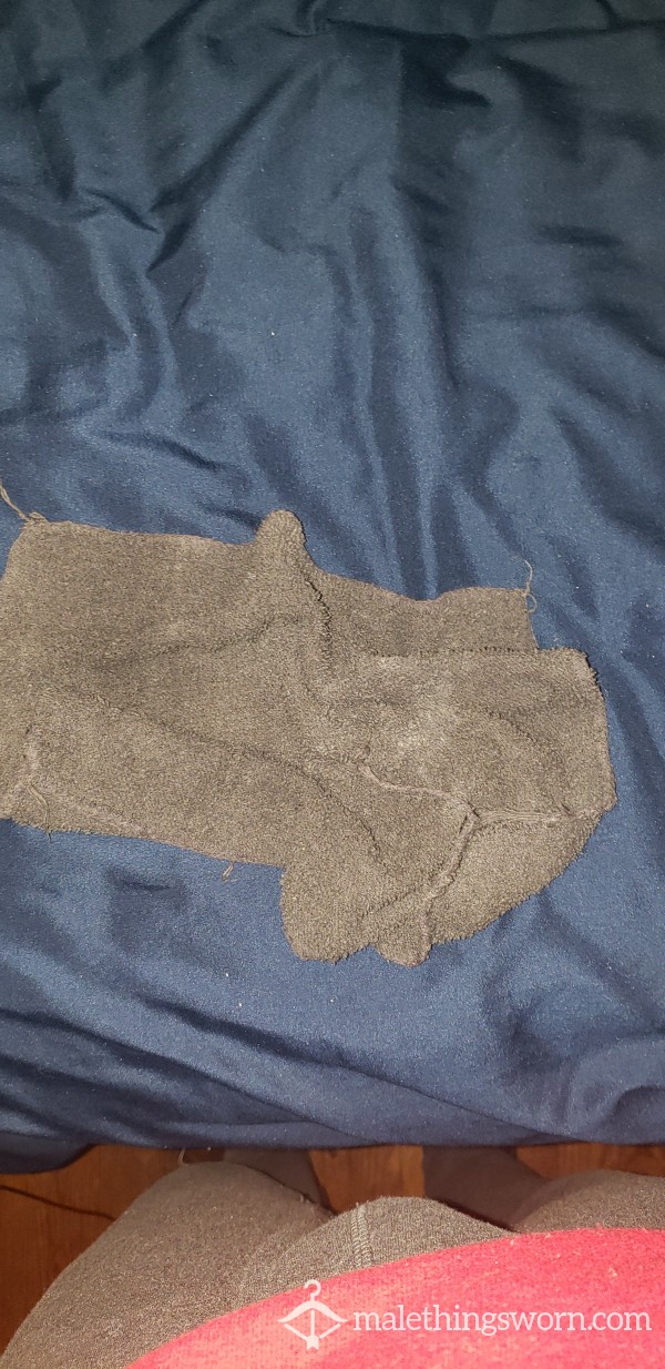 ***Sold***7 Month Old Crunchy Cum Rag. The Smell Is Tooo Much. Don't Think I Can Use This Anymore
