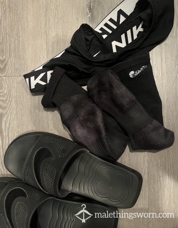 5 Day Wear 🧦🩲 Nike Boxers And Socks