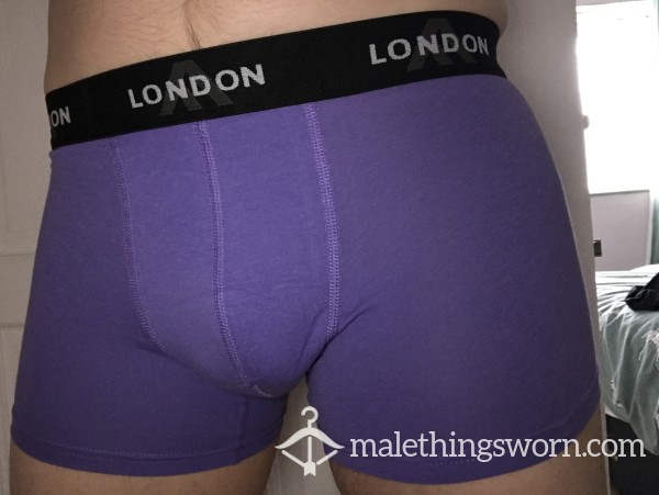 5 Day Wear Purple London Boxers