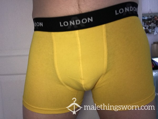 5 Day Yellow London Boxer Wear