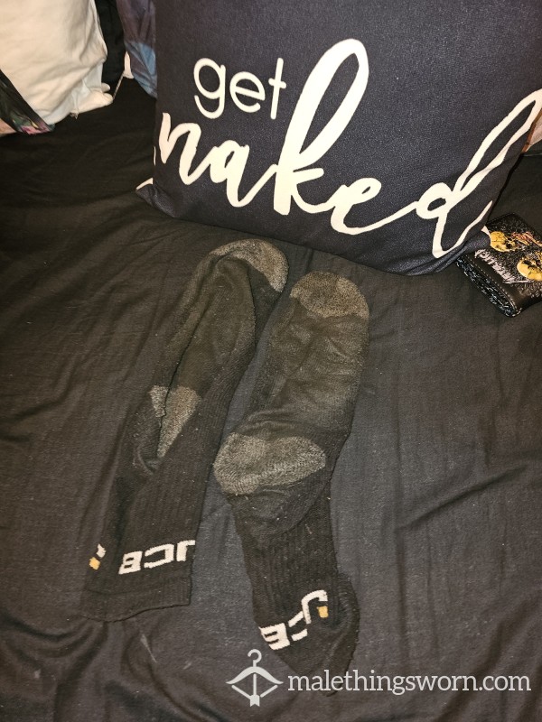 6 Day Worn Sweaty Crusty Work Socks