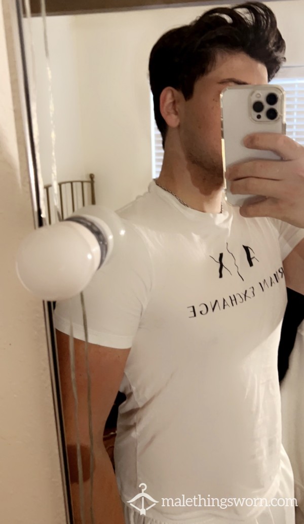 6 Day Worn Sweaty Workout Shirt