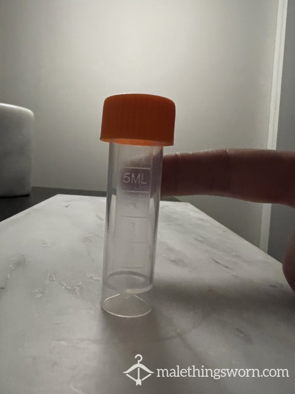 ADD-ON 5ML Vial Filled With My Cum