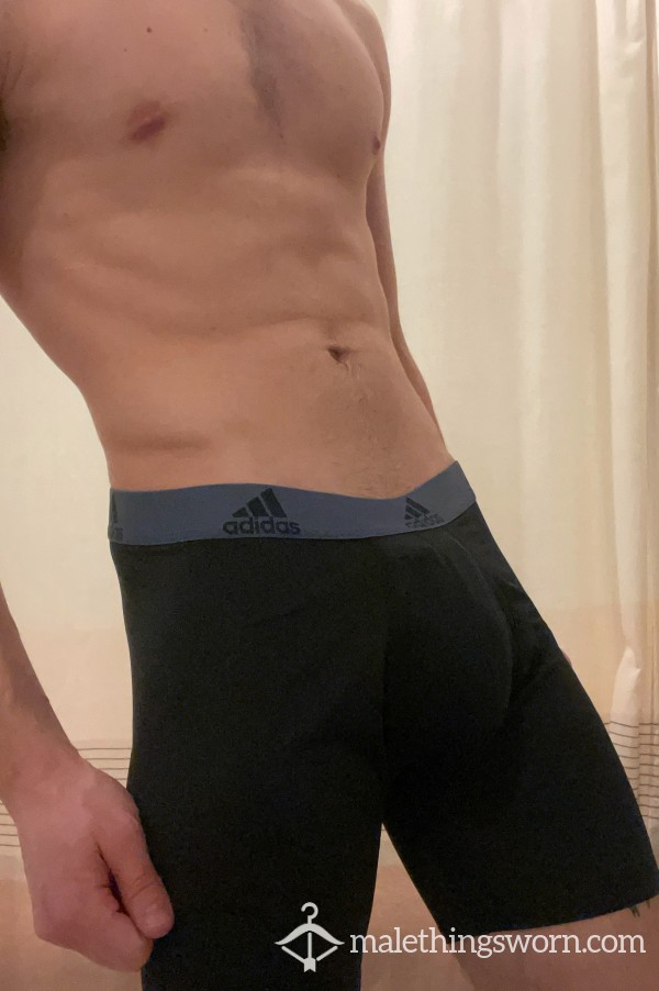 ***SOLD***Adidas Boxer Briefs - Black And Gray