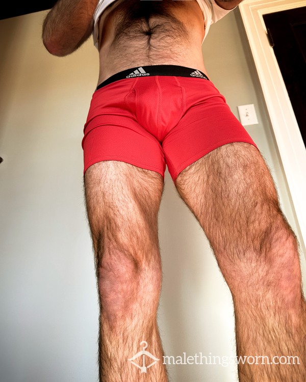 Adidas Performance Boxer Briefs - Red