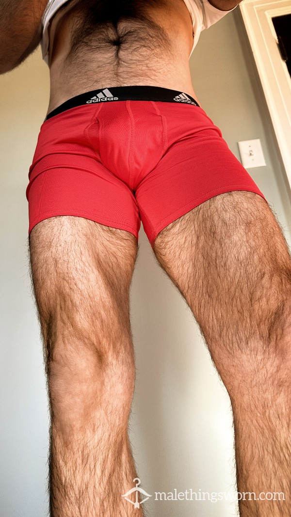 Adidas Performance Boxer Briefs - Red