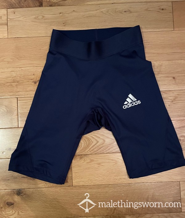 Adidas Techfit Climacool Navy Blue Compression Tight Shorts (S) Ready To Be Customised For You!