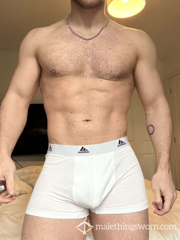 Adidas White Underwear