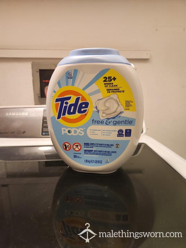 All Items Cleaned In Tide Free And Gentle