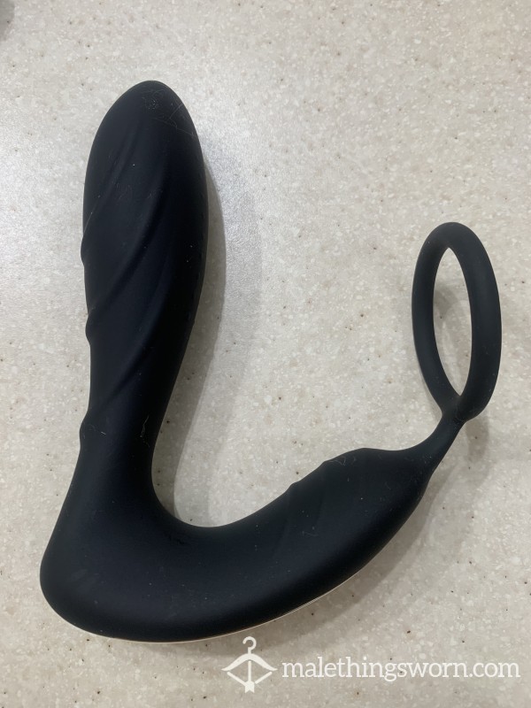 🔥Anal Vibrator And Cock Ring Combo Toy🔥 (USED HEAVILY)