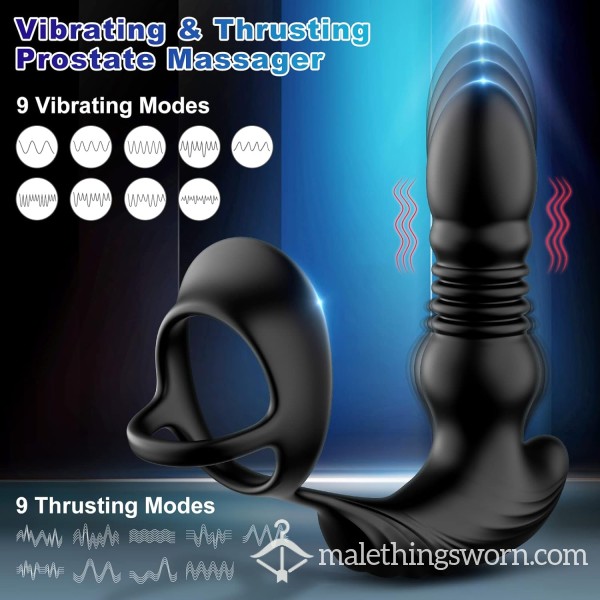 Anal Vibrator Male Sex Toys With Cock Ring