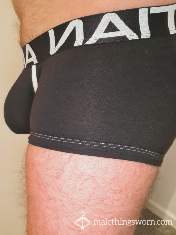 Used Andrew Christian Black Briefs