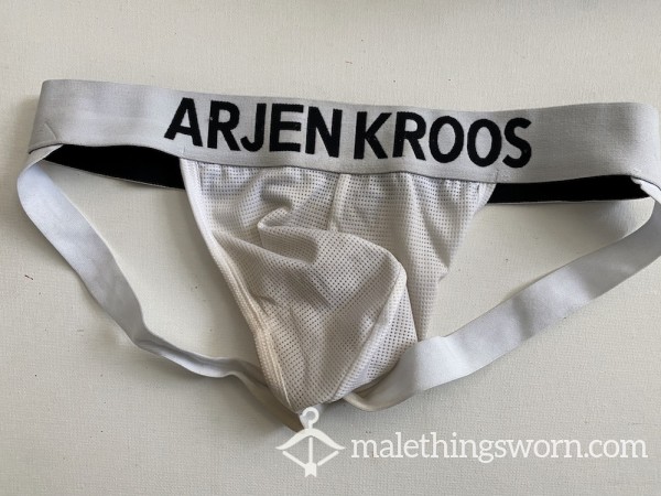 Arjan Kroos 2 Weeks Worn Smelly, Cum Soaked Jockstrap