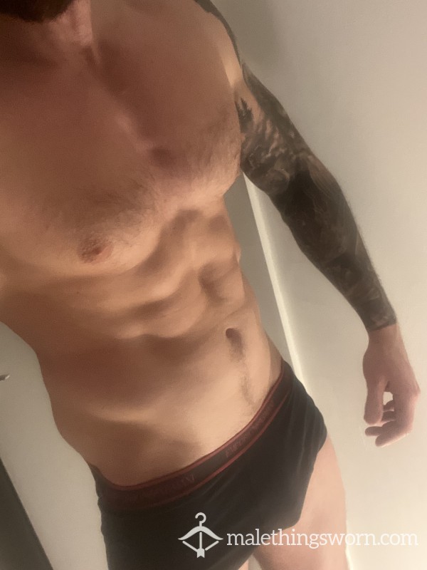 Armani Boxers Straight After A 5k Run!! 💦