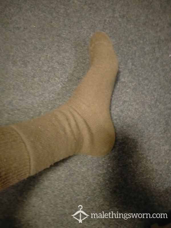 Worn Aus Army Issued Socks