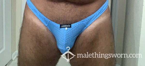 * ON SALE * Baby Blue Thong For You