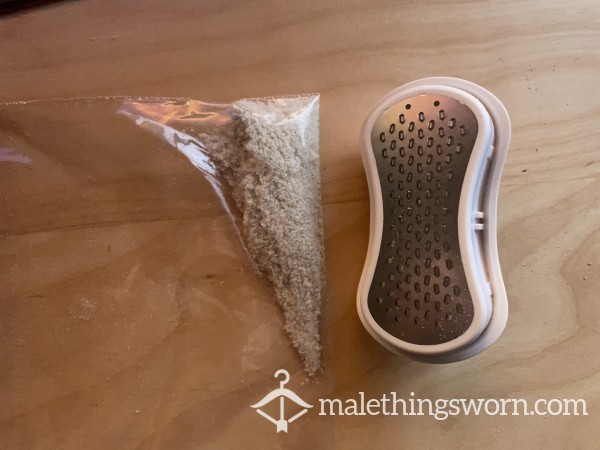 Bag Of Foot Shavings | Size 13 Manly Dirty Feet