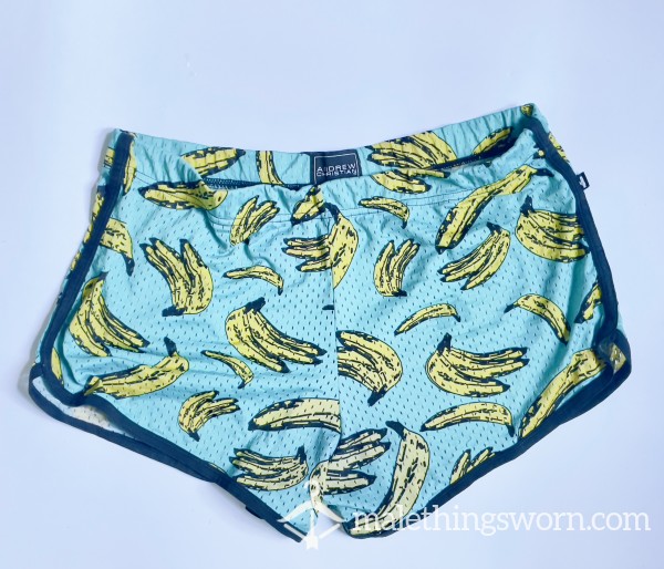 Banana Print Shorts