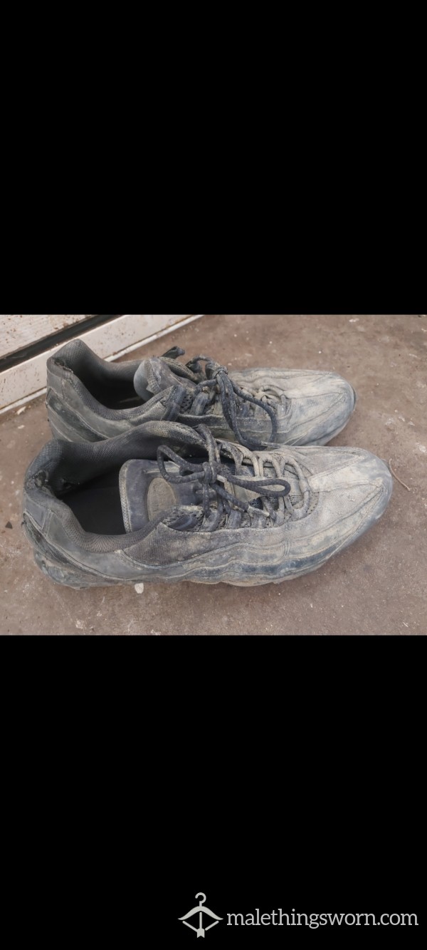 Battered Work Trainers! photo