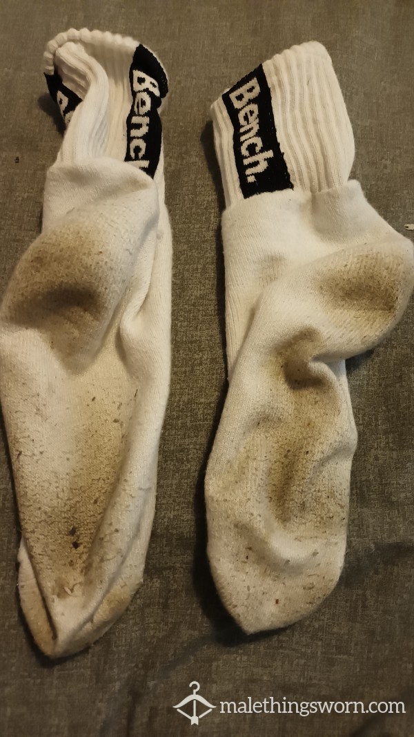 International Delivery Available Bench Socks These Are Potent After 3 Days Wear With Updated Pictures And A Feet Pic To Get The Whole Experience And Build Up I Have 5 Pairs Of These Socks  Av