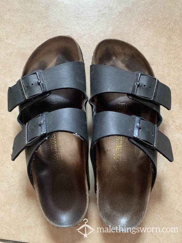 Birkenstock Worn Sandals Us Size 8, 41