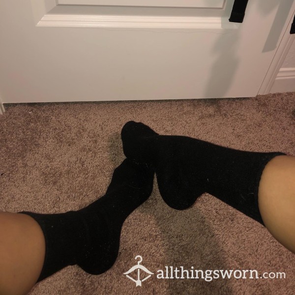 Black Adidas Socks