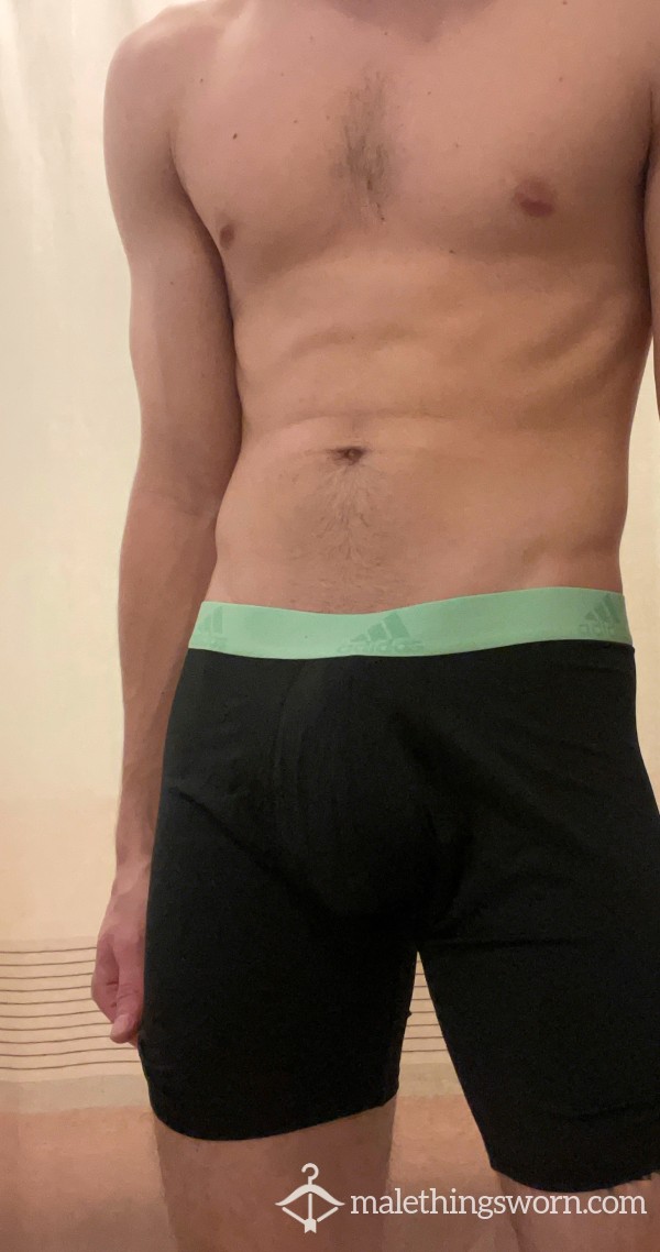 Black And Green Adidas Boxer Briefs
