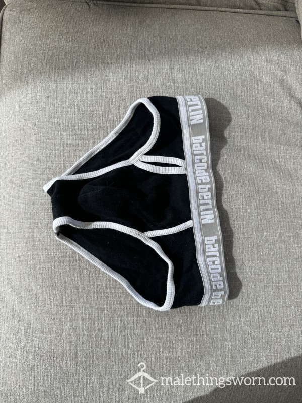 Black And White Barecode Underwear