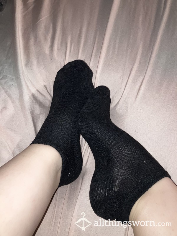 Black Ankle Socks!