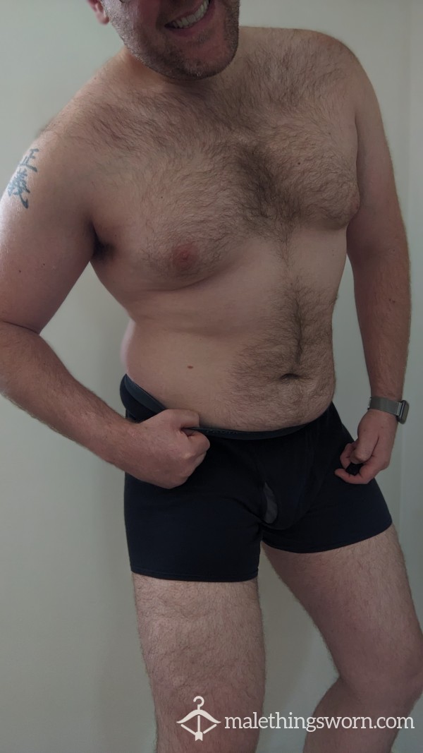 Black Boxer Briefs! Worked Out In, Open To Customizations!