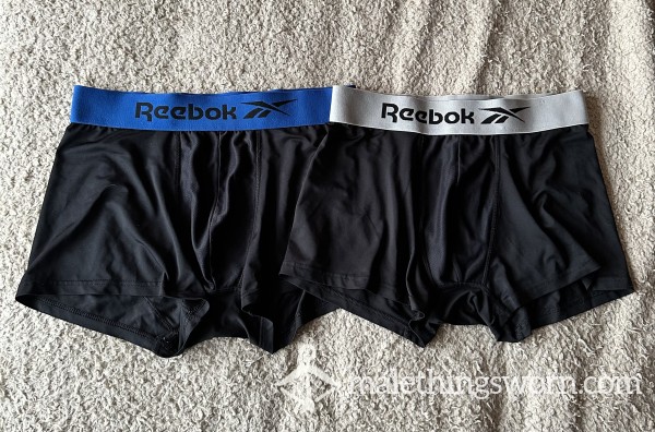 Black Reebok Boxers - Customised