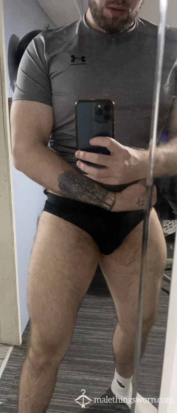 Black Briefs Worn To Your Preference 🤪