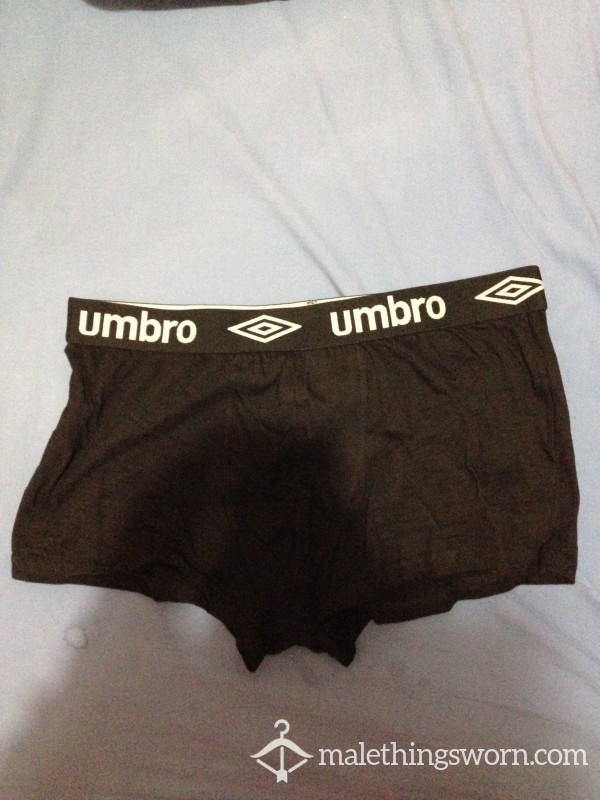 Black C*m Stained Underwear
