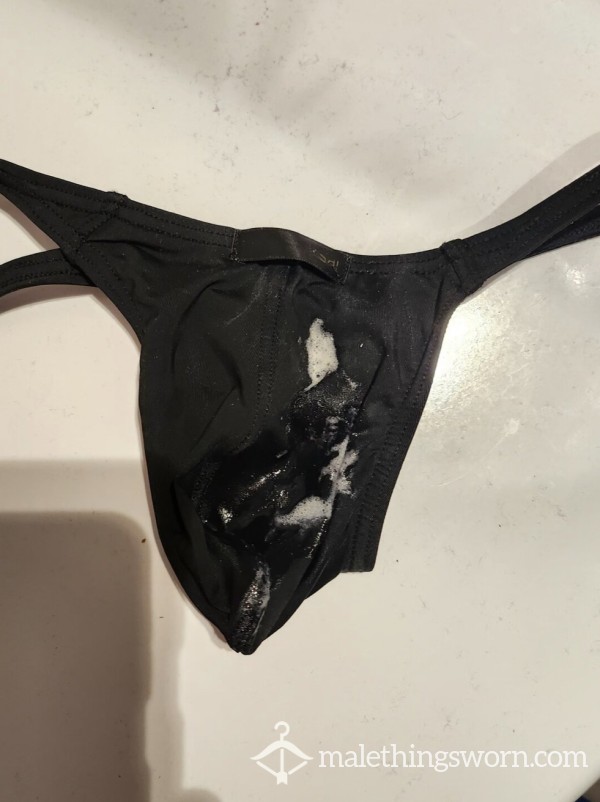Black Cum Thong * 1 Available