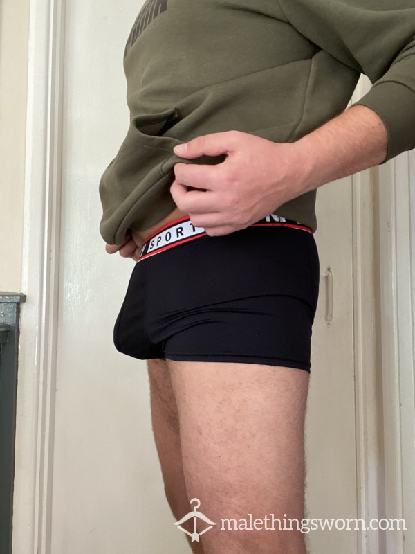 🔥 SOLD 🔥 Black DKNY Boxers Used