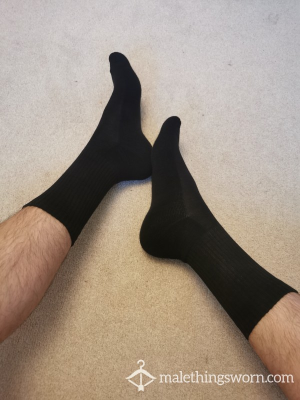 Black Dress/ Formal Socks