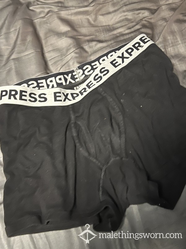 Black Express Boxer Briefs