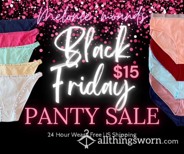 Black Friday Panty Sale
