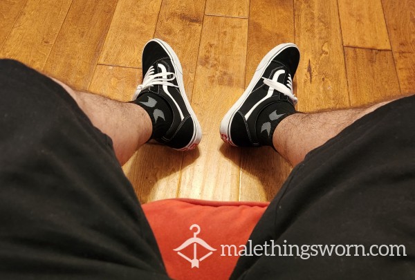 Black Hurley Socks, 3 Options, 48 Hour Wear 🦨