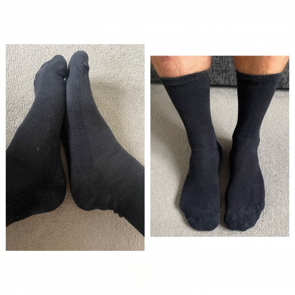 Black Long Uniform Socks