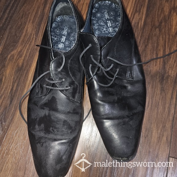 Black Next Formal Shoes UK 10
