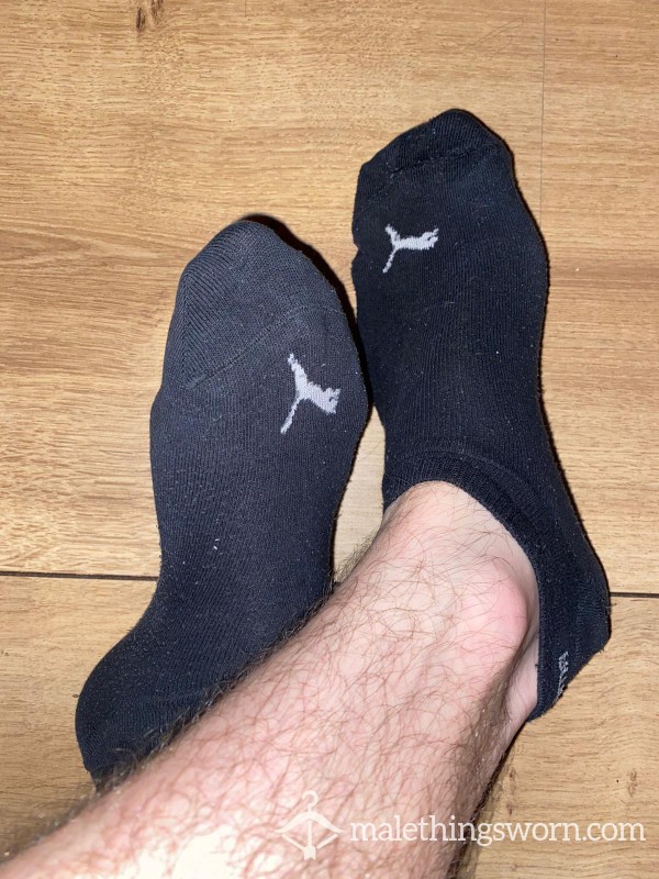 Black Short Puma Socks