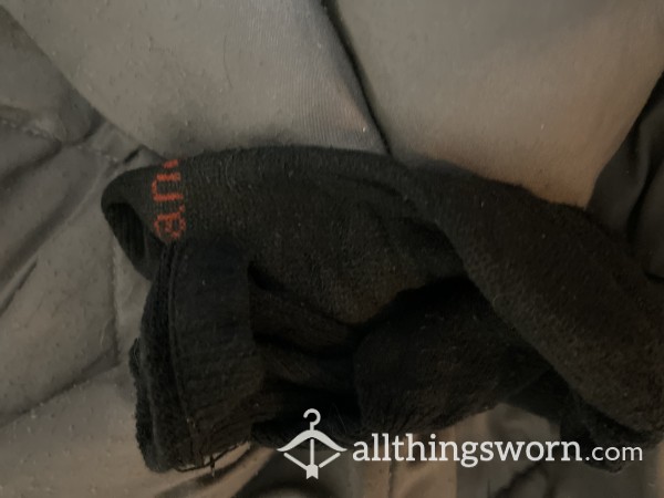Black Socks - Pair - Used For Multiple Days At Work